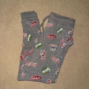 Gray Coca Cola Joggers